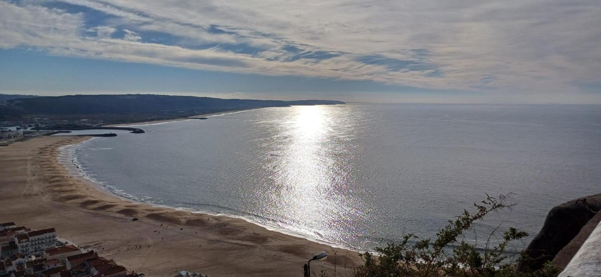 Elegant Sea View Apartment Nazaré Extérieur photo