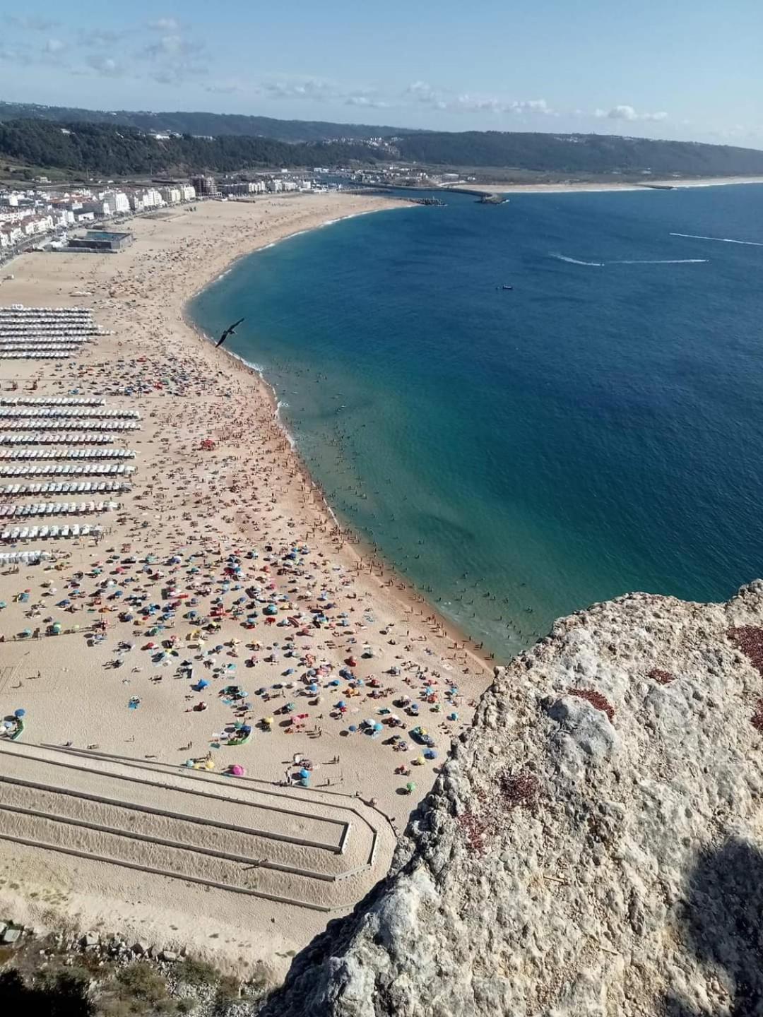 Elegant Sea View Apartment Nazaré Extérieur photo